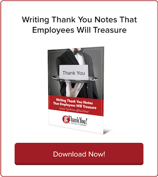Download Free eBook: Writing Thank You Notes Employees Will Treasure